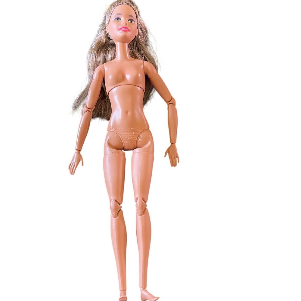Teresa Barbie Doll Made to Move Doll Yoga 2020 Articulated Green Top No Clothes